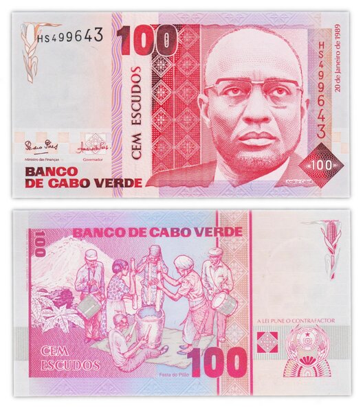 Billet de Collection 100 escudos 1989 Cap Vert - neuf - P57