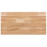 vidaXL Table de salle à manger 120x60x76 cm Bois solide d'acacia