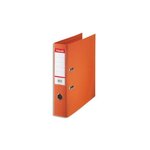 Classeur à levier plastique Standard A4 Dos 75 mm Orange ESSELTE