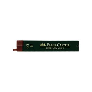 Boîte de 12 mines Super Polymère 9065 S 0 5 mm H x 12 FABER-CASTELL