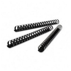 Lot de 50 CombBind Peignes de reliure noir 28 mm GBC
