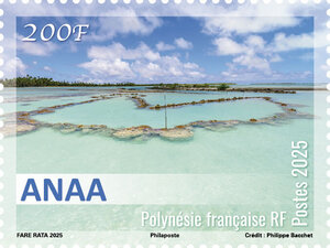 Timbre Polynésie Française - Anaa