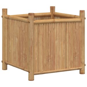 vidaXL Jardinière 40x40x40 cm bambou