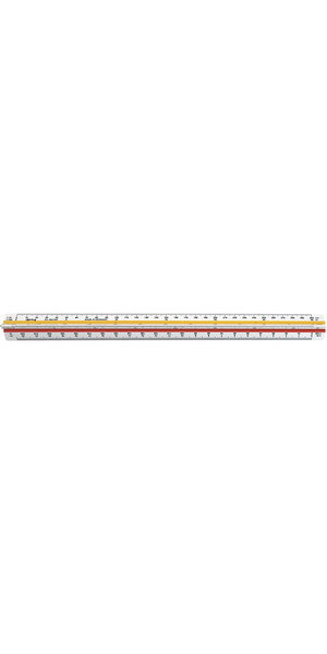 rOtring Règle triangulaire de réduction T1 pour architecte
