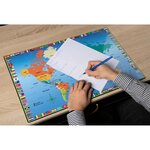 Sous-main Rigide Pvc Monde - 37 5x57 5 Cm - Visuel - X 10 - Exacompta