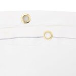 vidaXL Bâche blanc 5x5 m 650 g/m²