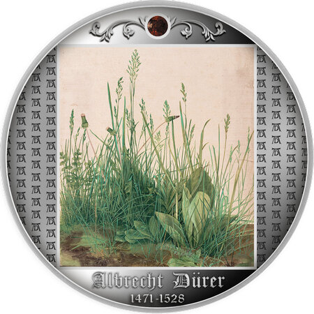 Pièce de monnaie en Argent 500 Francs g 17.50 Millésime 2021 Albrecht Dürer STUDIUM TRAWY