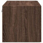 vidaXL Armoire murale chêne marron 80x42 5x40 cm bois d'ingénierie