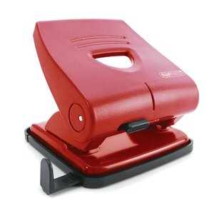 Perforateur 2 trous 827-P 30 feuilles Rouge RAPESCO