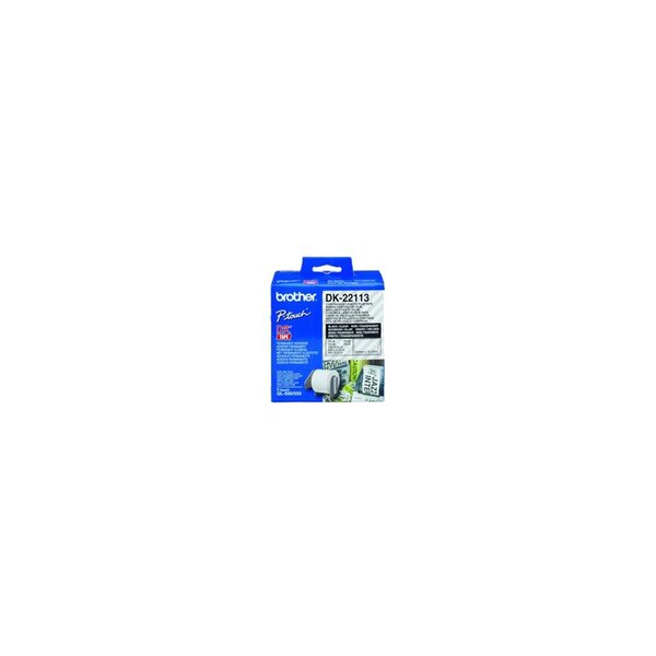 Ruban film continu transparent