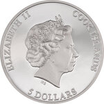 Pièce de monnaie en argent 5 dollars g 31.1 (1 oz) millésime 2023 big city lights sydney