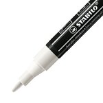 Marqueur pointe fine FREE acrylic T100 blanc STABILO