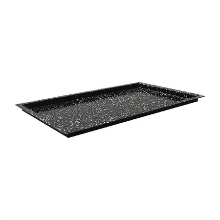 Plaque de cuisson émaillée gn 1/1 - 3 mesures - schneider -  - acier 530x325x60mm