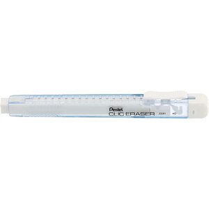 Stylo gomme clic eraser  corps bleu clair pastel pentel