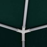 vidaXL Tente de réception et parois latérales 4x4 m Vert 90 g/m²