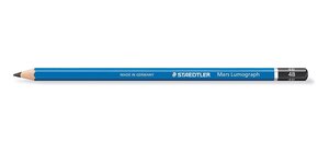 Crayon Papier Mars Lumograph 100 Mine 2 mm Bleu 4B STAEDTLER