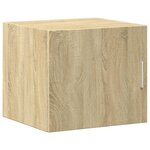 vidaXL Armoire de rangement mince chêne sonoma 45x42 5x225 cm