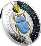 Monnaie en argent 2 dollars g 31.1 (1 oz) millésime 2022 dung beetle