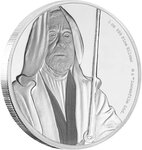 Pièce de monnaie 2 Dollars Niue 2017 1 once argent BE – Obi-Wan Kenobi