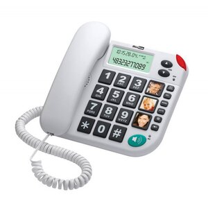 Téléphone senior kxt 480 blanc