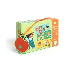 Djeco DJ08272 - Puzzle duo Premiers chiffres