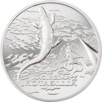 AMERICAN ALLIGATOR 1 Once Argent Coin 5 Dollars Palau 2022