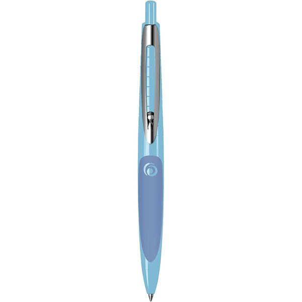 Stylo à bille rétractable my.pen  bleu clair/bleu herlitz