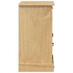 vidaXL Buffet Corona 87x40x76 cm bois massif de pin