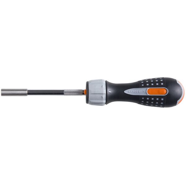 Bahco tournevis à cliquet de 1/4 po et porte-embout magnétique 808050l