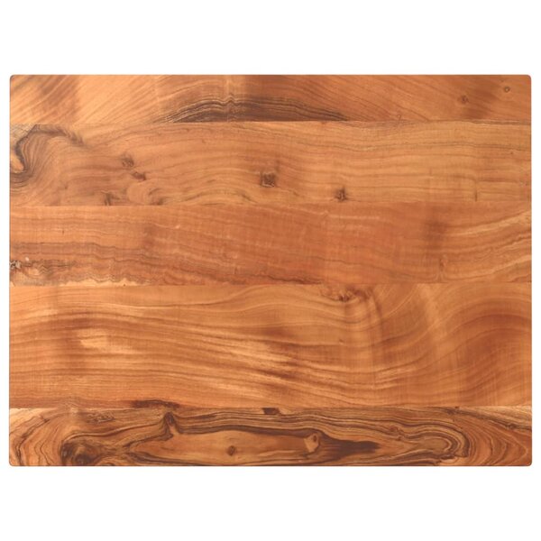vidaXL Dessus de table 70x50x3 8 cm rectangulaire bois massif d'acacia