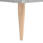 vidaXL Buffet haut Gris béton 69 5x34x180 cm Bois d'ingénierie