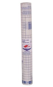 12 couvre-livres adhésifs permanents transparent 10 x 0,33 m CARPENTRAS SIGN