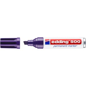 Marqueur Permanent 500 violet 2-7 mm x 10 EDDING