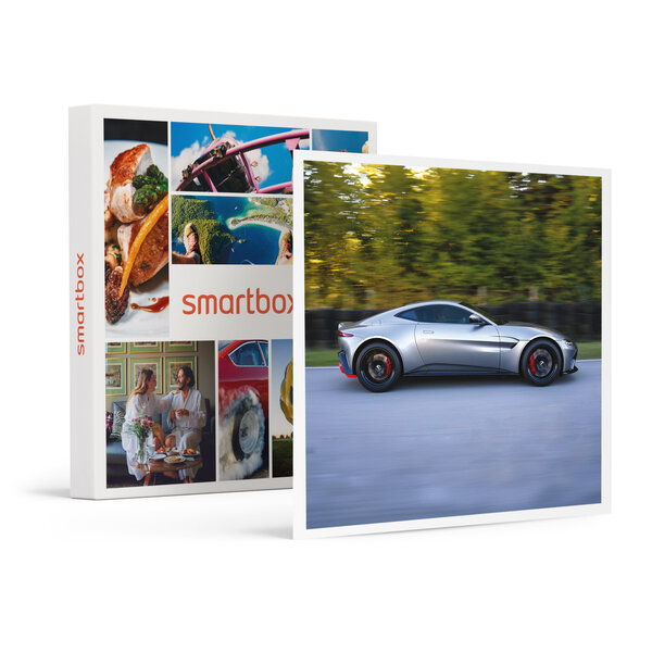 SMARTBOX - Coffret Cadeau Stage de pilotage : 2 tours sur le circuit du Roussillon en Aston-Martin Vantage -  Sport & Aventure