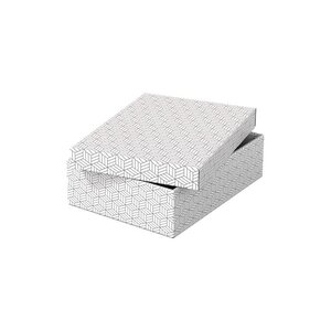 Set de 3 boîtes de rangement & cadeau 265 x360x100 mm blanc esselte