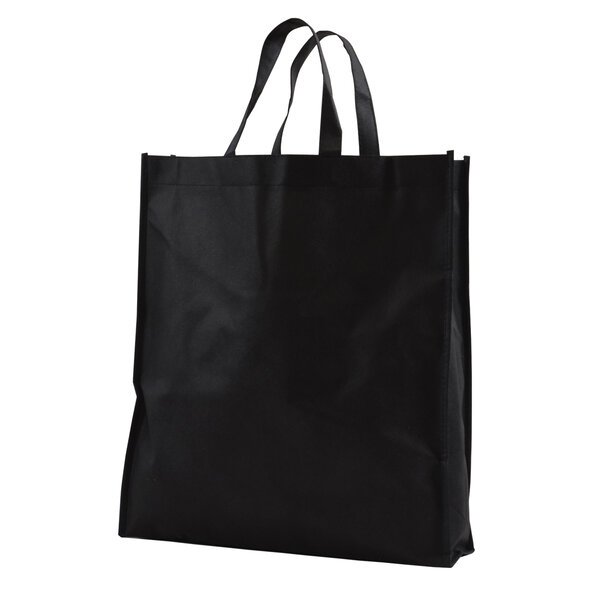 Sac cabas en tissu noir 40 x 10 x 45 cm