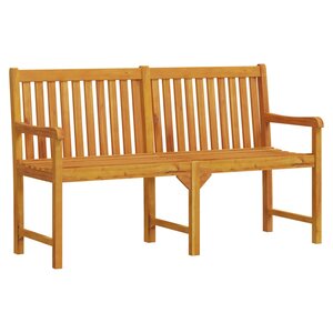 vidaXL Banc de jardin 150 cm Bois solide d'acacia