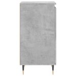 vidaXL Buffets 2 Pièces gris béton 40x35x70 cm bois d'ingénierie