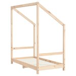 vidaXL Cadre de lit pour enfant 70x140 cm bois de pin massif