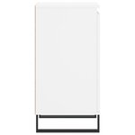 vidaXL Buffets 2 Pièces blanc 40x35x70 cm bois d’ingénierie