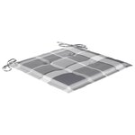 vidaXL Chaises de jardin 8 Pièces avec coussins Bois d'acacia solide