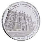 Pièce de monnaie 20 Patacas Macao 2024 1 once argent BE – Année du Dragon