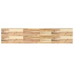 vidaXL Étagères flottantes 2 Pièces 120x30x4 cm acacia massif non traité
