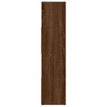 vidaXL Bibliothèque/Séparateur de pièce Chêne marron 105x24x102 cm
