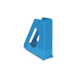 Porte-revues Vivida en PVC oeillet L7 2 x H25 6 x P26 cm bleu ESSELTE