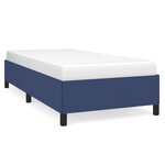 vidaXL Cadre de lit Bleu 80 x 200 cm Tissu