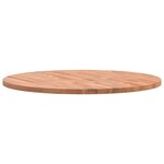 vidaXL Dessus de table Ø80x2 5 cm rond bois massif de hêtre