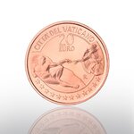 Pièce de monnaie 20 euro Vatican 2023 – La Création d’Adam  de Michel-Ange