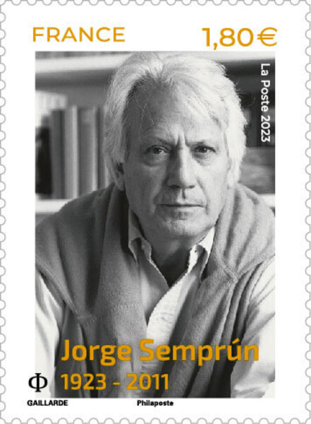 Timbre - Jorge Semprun (1923-2011) - Lettre internationale