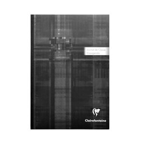 Clairefontaine : enseignant journal de classe français / allemand - a5 - noir